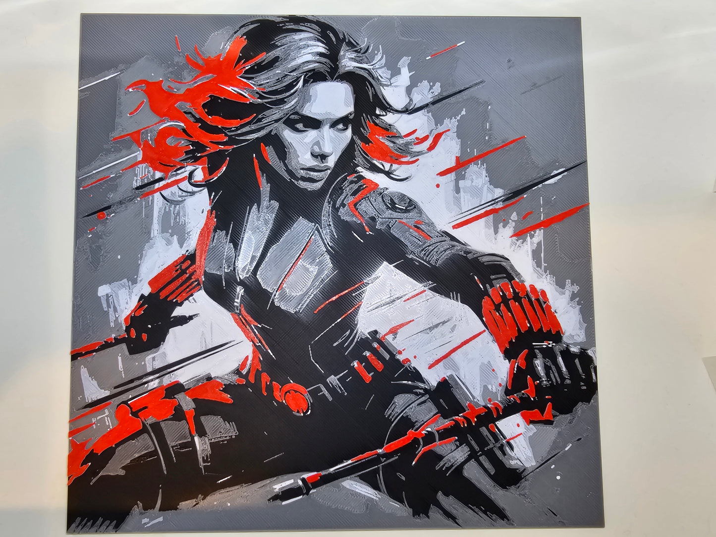 Marvel Black Widow HueForge