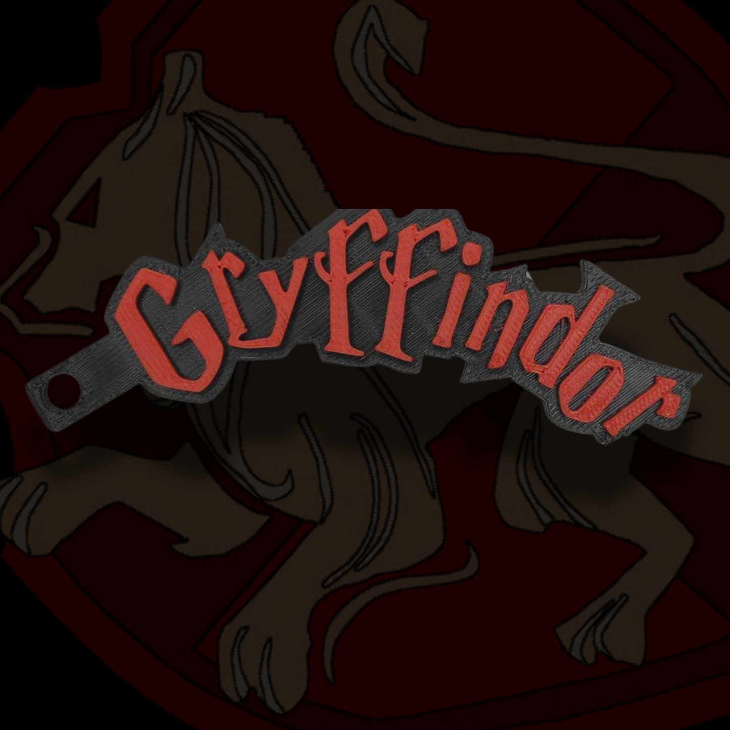 Harry Potter House Keychains HueForge