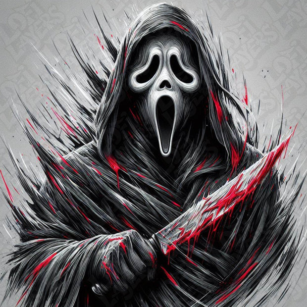 Scream Ghostface HueForge