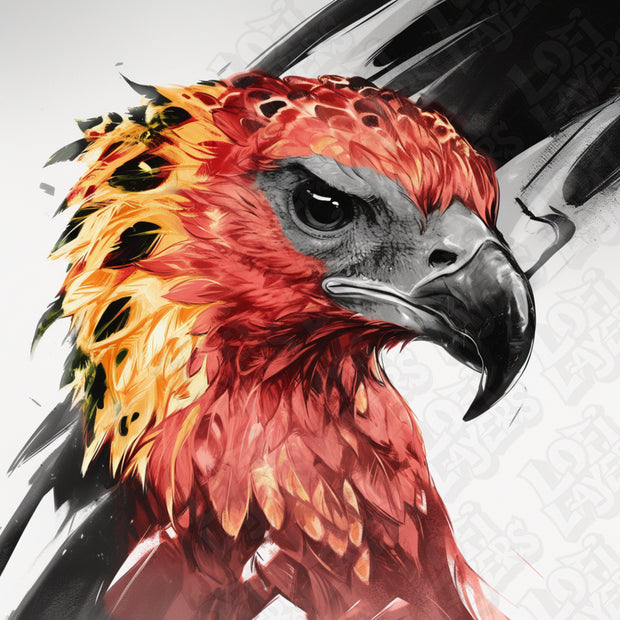 Harry Potter Fawkes the Phoenix HueForge