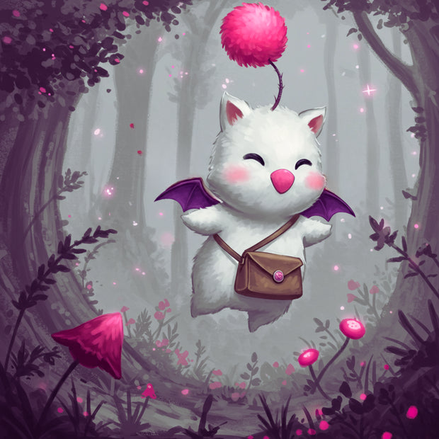 Final Fantasy Moogle HueForge