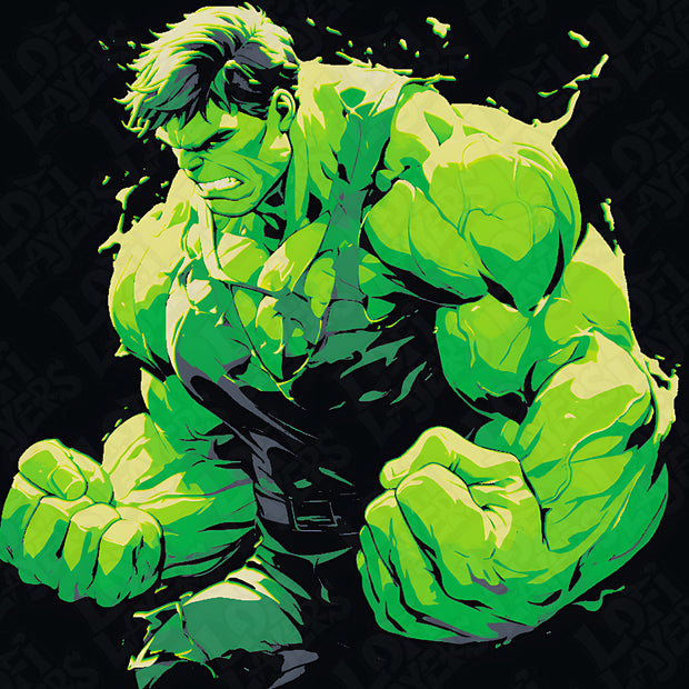 Marvel The Hulk HueForge