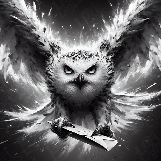 Harry Potter Hedwig Delivering Your Hogwarts Letter HueForge