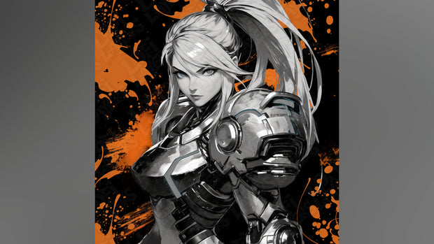 Samus Aran - From Metroid HueForge