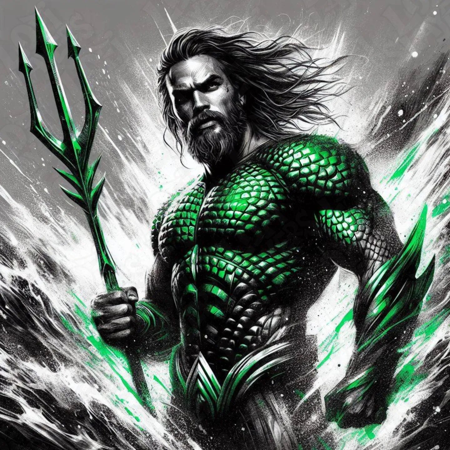 DC Comics Aquaman HueForge