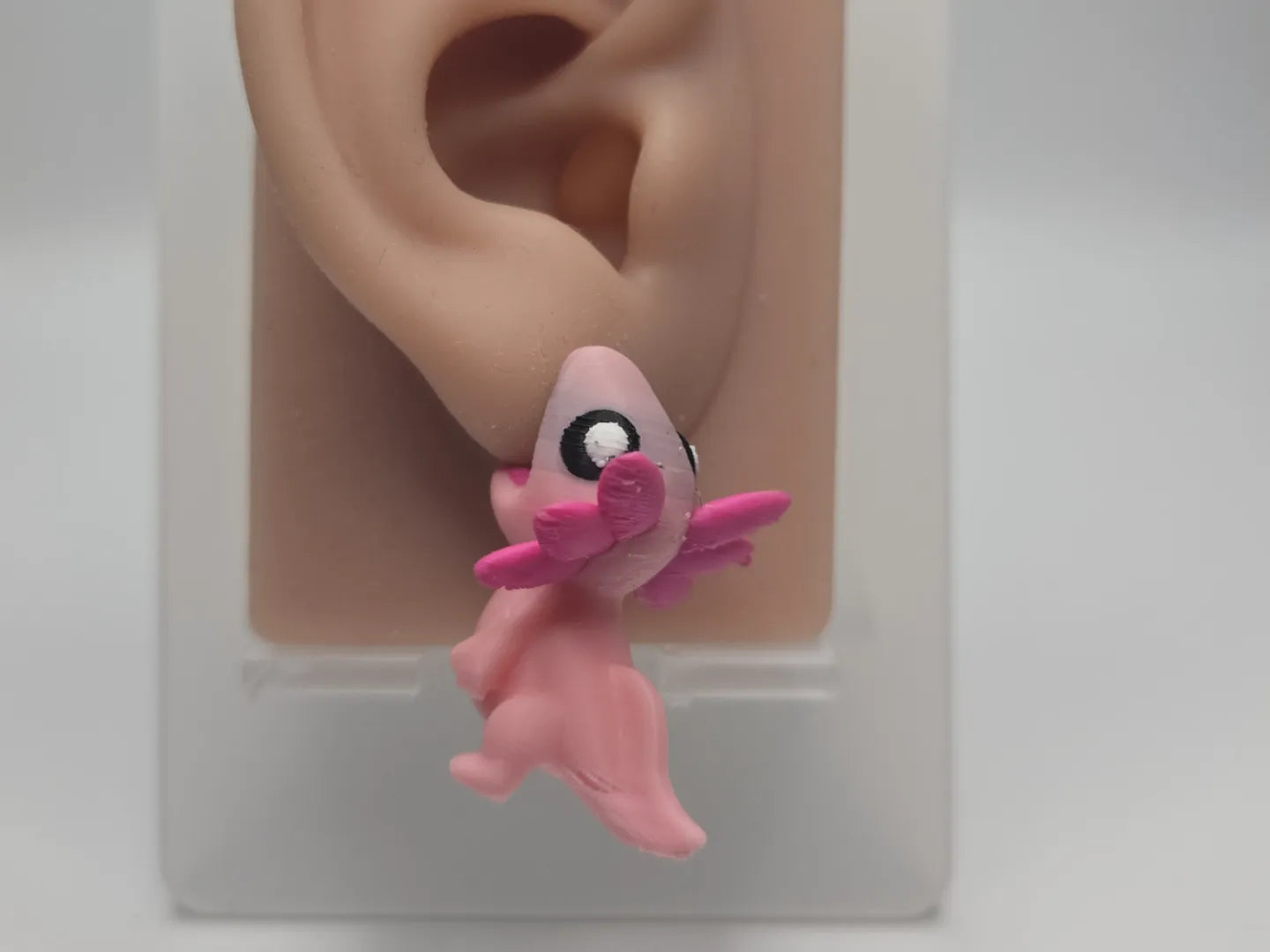 Animal Axolotl Chomper Earring