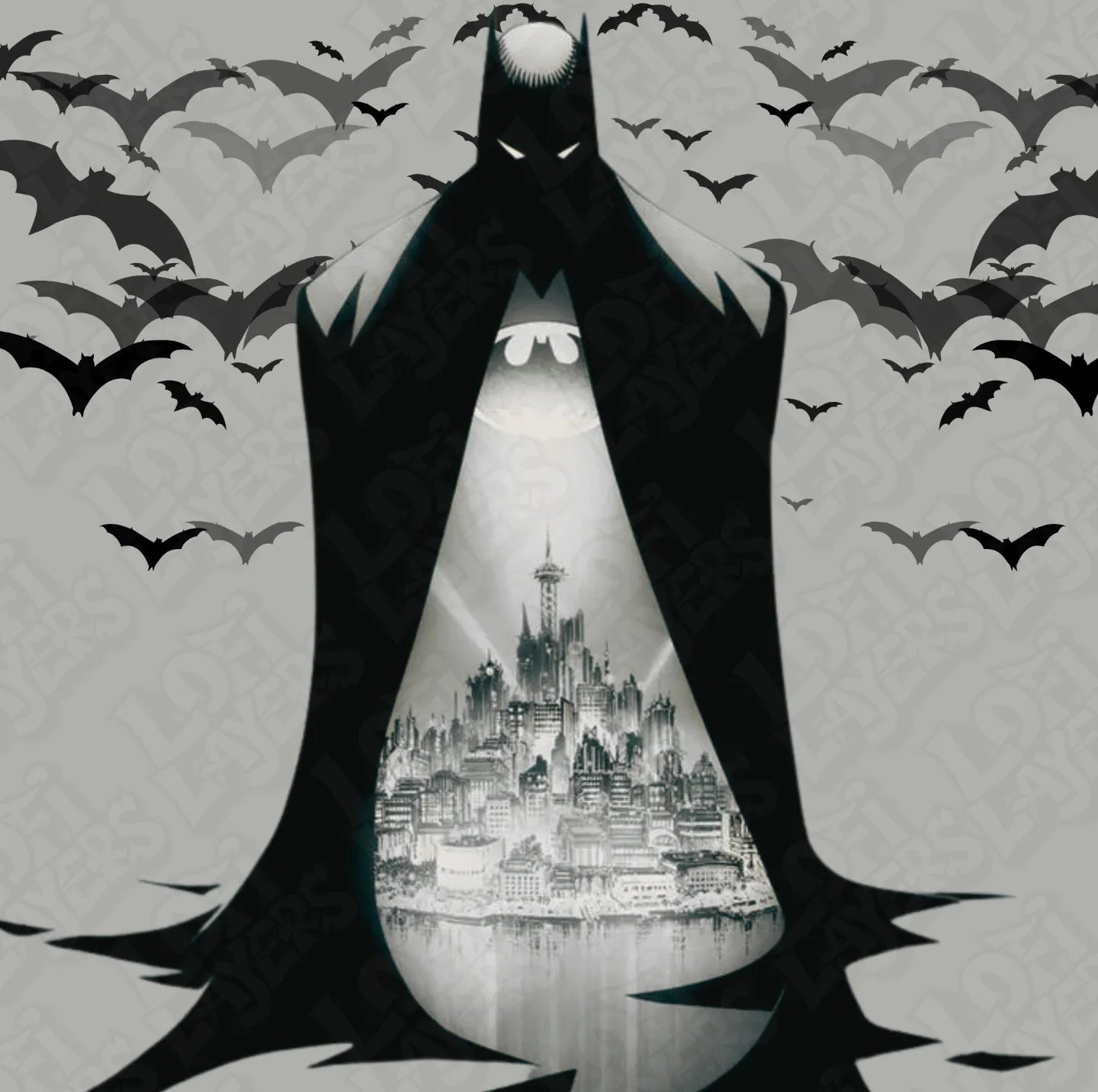 DC Comics Batman Comic Cover HueForge