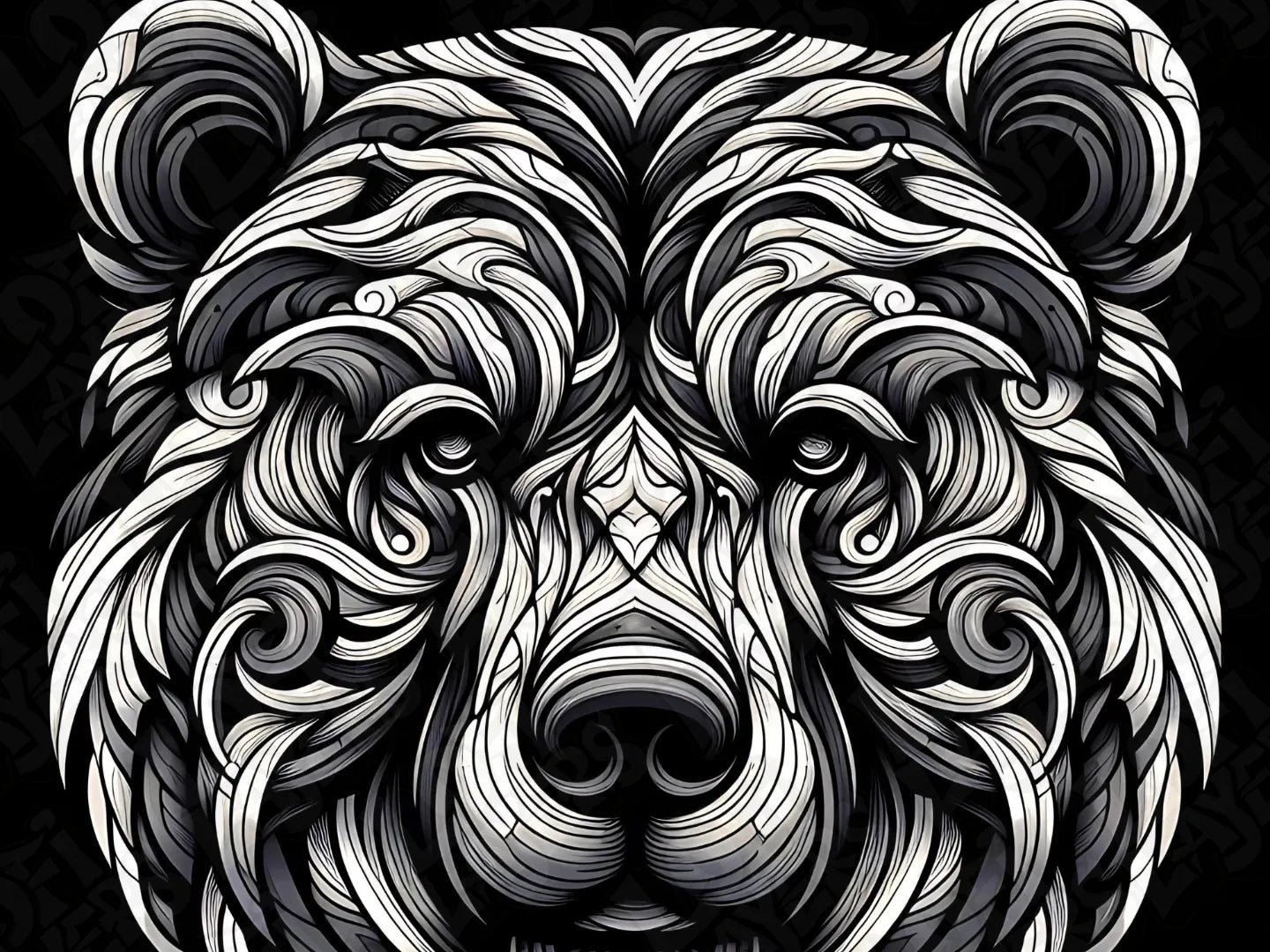 Animal Bear HueForge