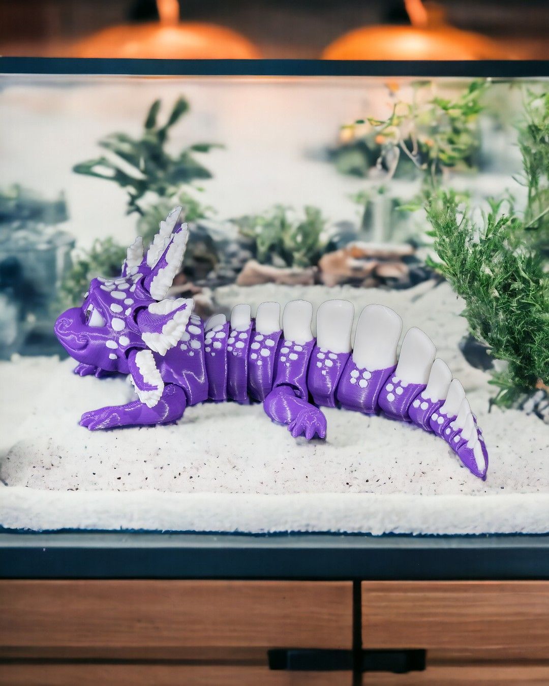 Berry Tart Articulated Axolotl Figure