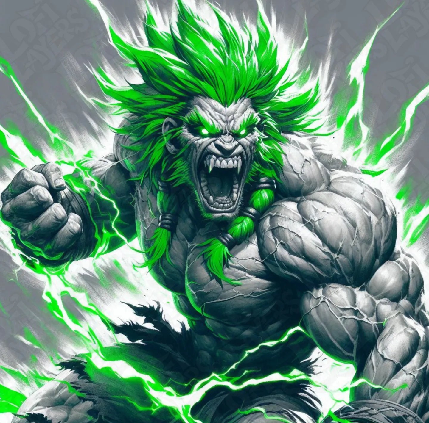 Street Fighter Blanka Hueforge