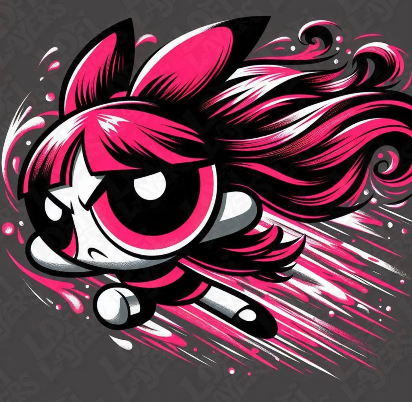Powerpuff Girls Blossom HueForge