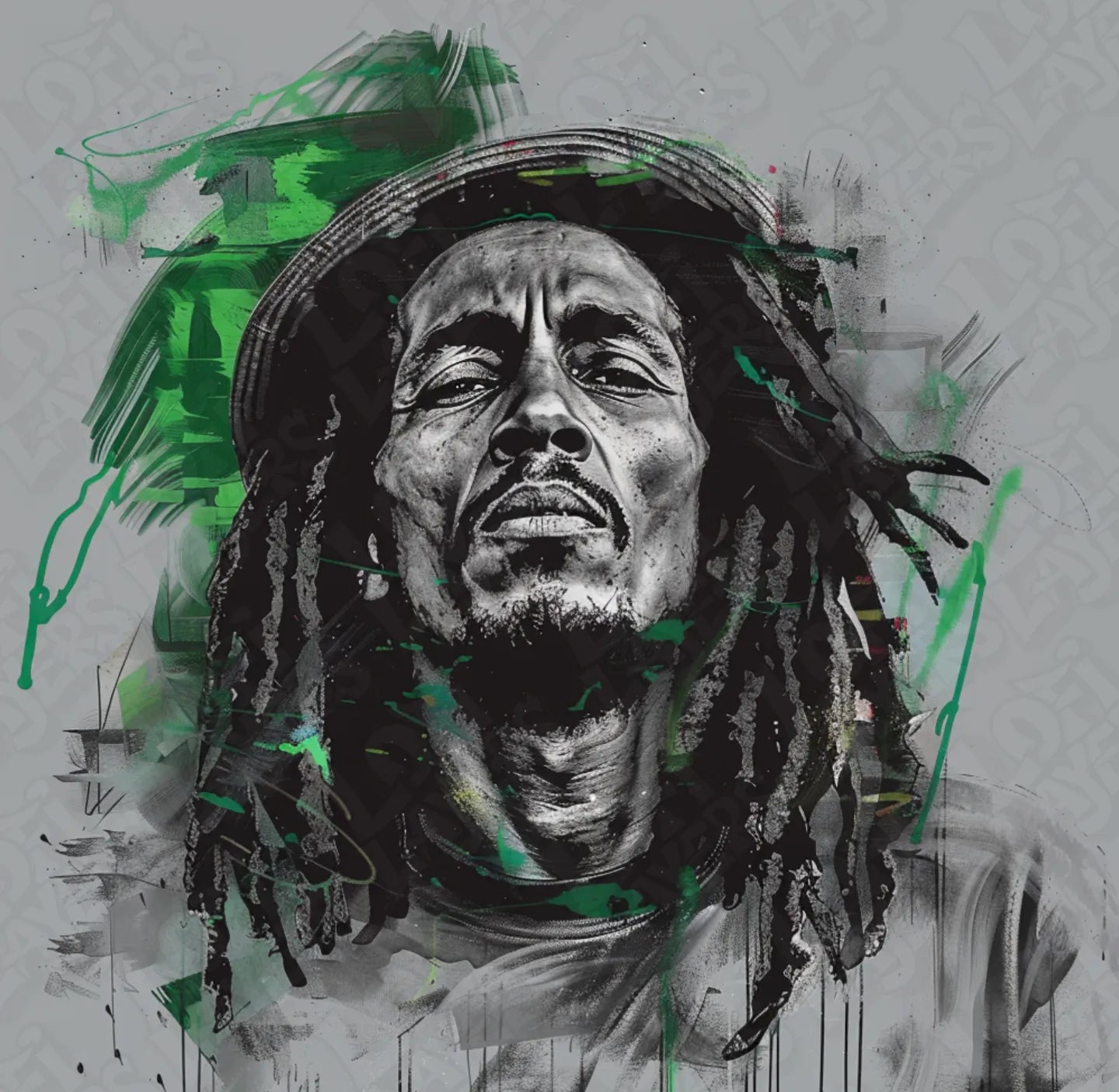 Bob Marley HueForge