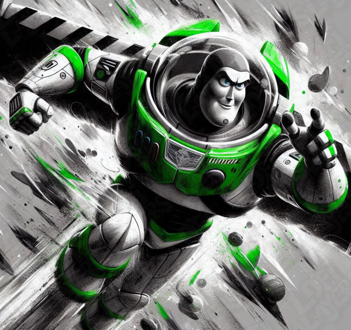Disney Toy Story Buzz Lightyear HueForge