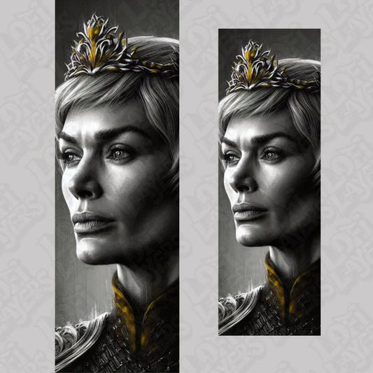 Game of Thrones Cersei Lannister HueForge Bookmark Set