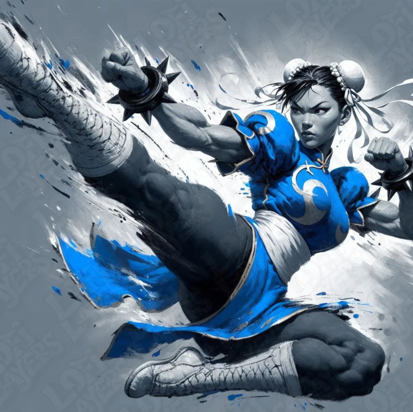 Street Fighter Chun Li Hueforge