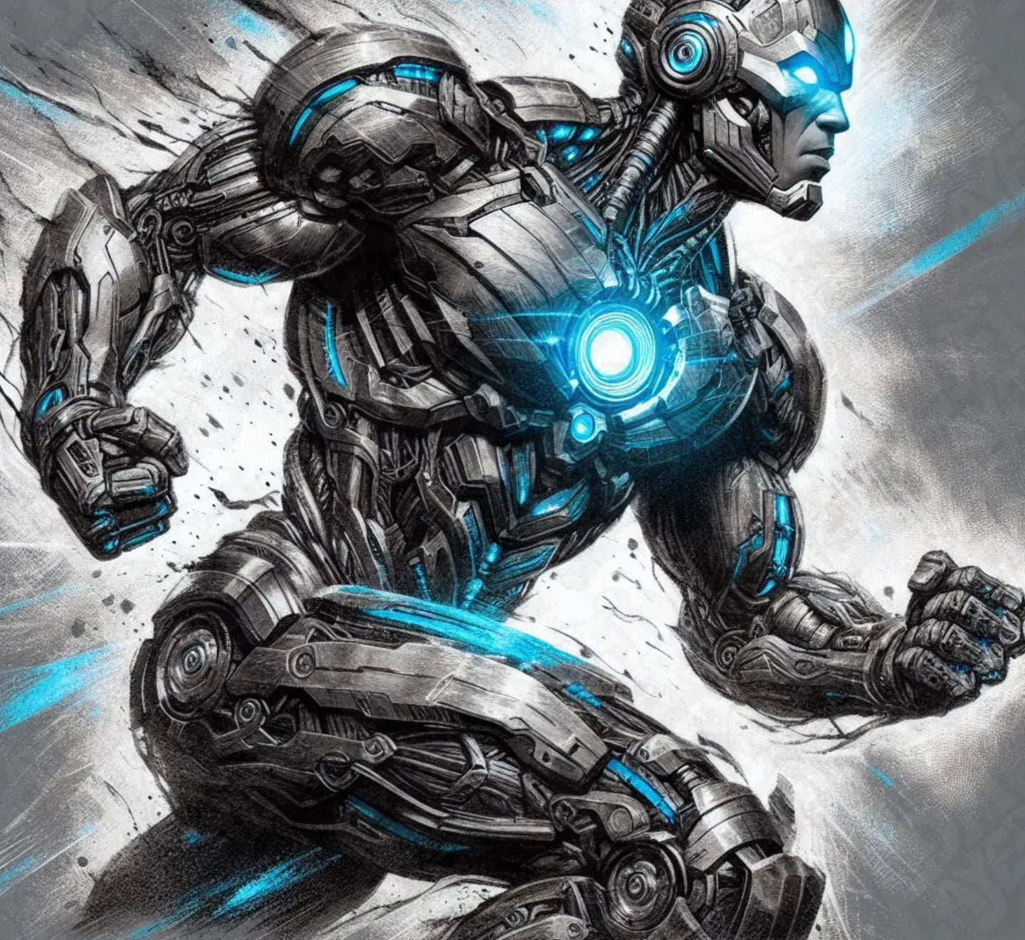 DC Comics Cyborg HueForge