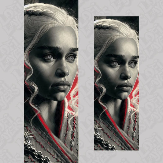Game of Thrones Daenerys Targaryen HueForge Bookmark Set