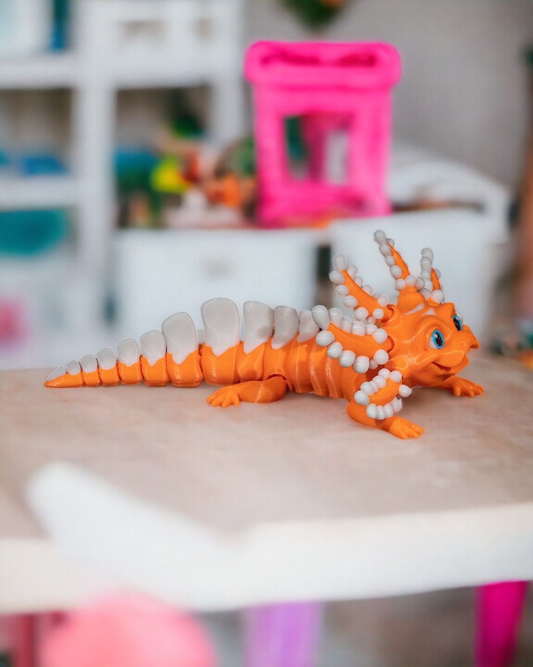Dandy Candy Articulated Axolotl Figure