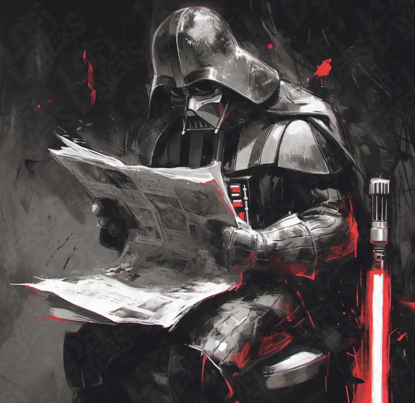 Star Wars Darth Pooper HueForge