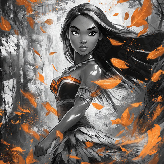 Disney Pocahontas HueForge