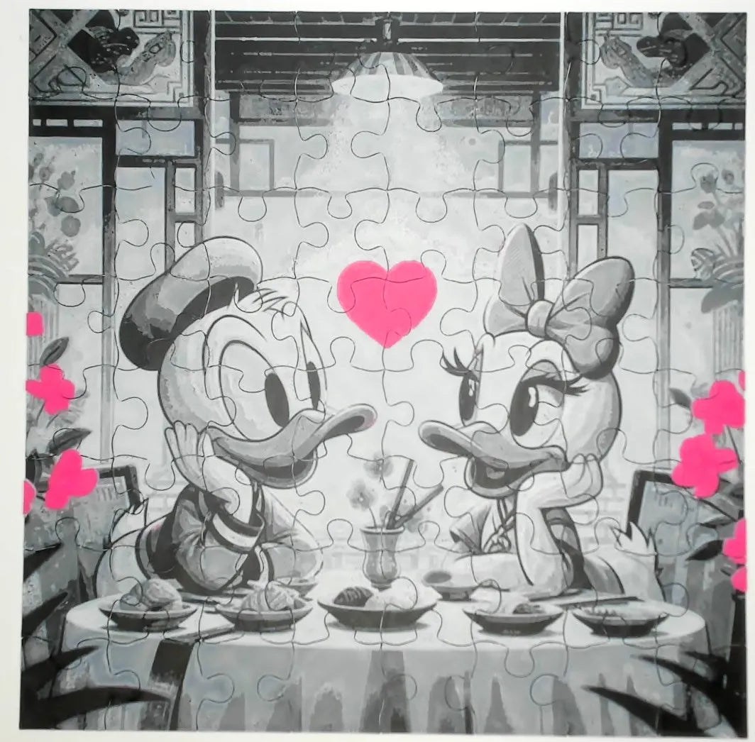 Disney Donald & Daisy HueForge Puzzle