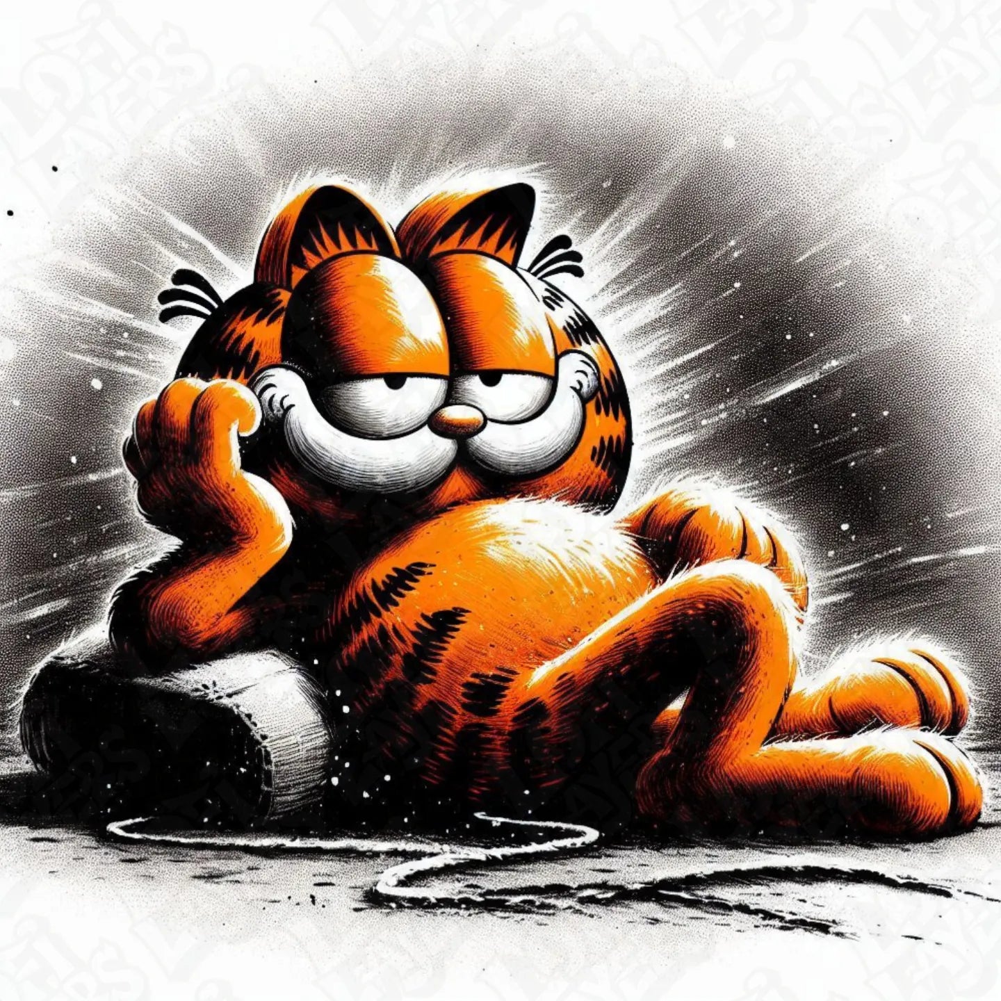 Garfield HueForge