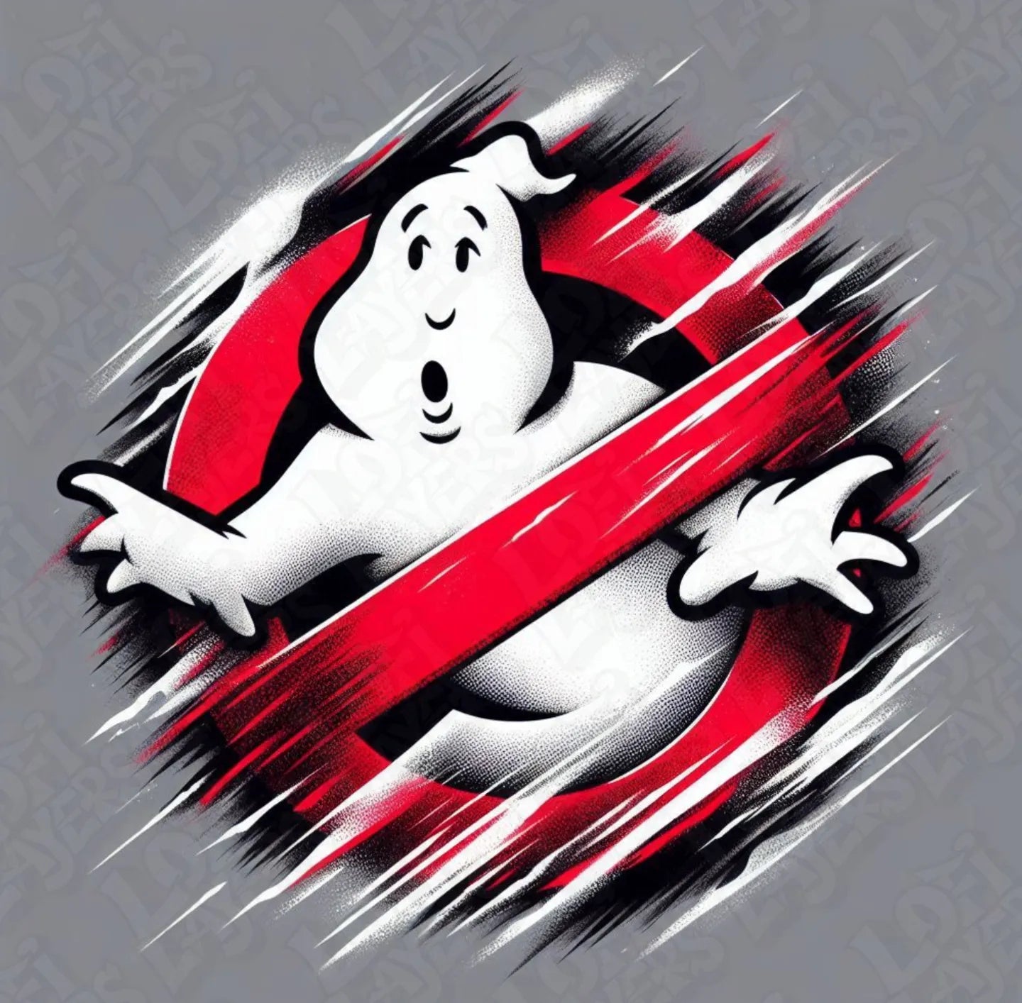 Ghostbusters Logo HueForge