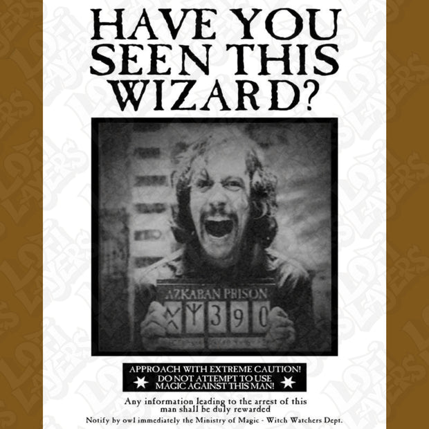 Harry Potter Sirius Black's Wanted Poster HueForge
