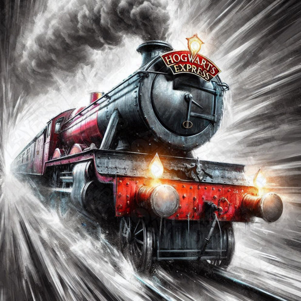 Harry Potter Hogwarts Express HueForge