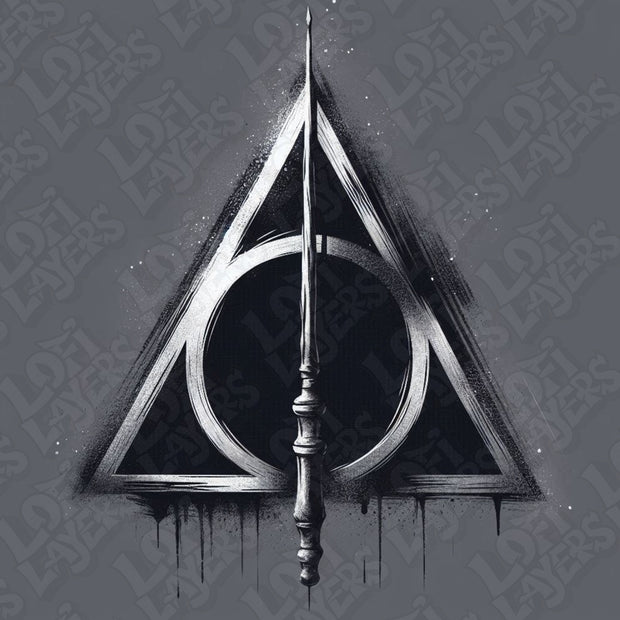 Harry Potter Deathly Hallows HueForge