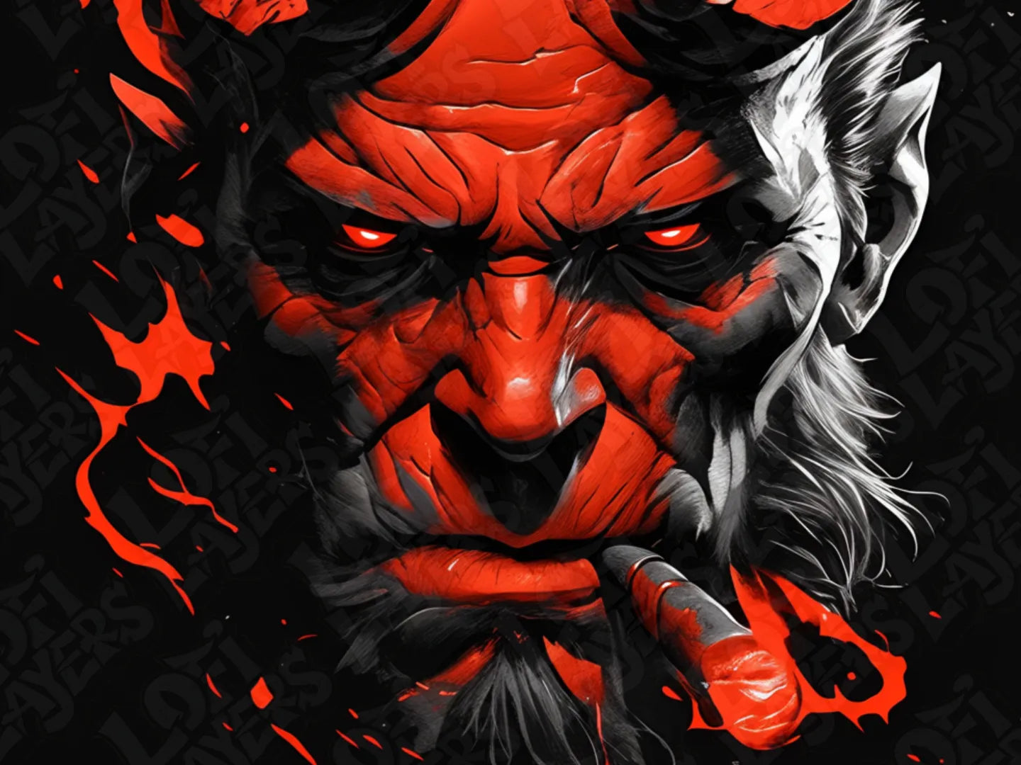 Marvel Hellboy HueForge