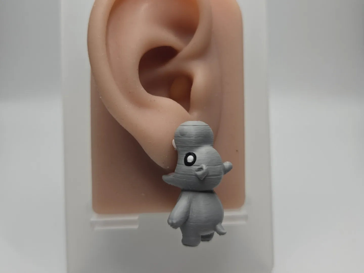 Animal Hippo Chomper Earring