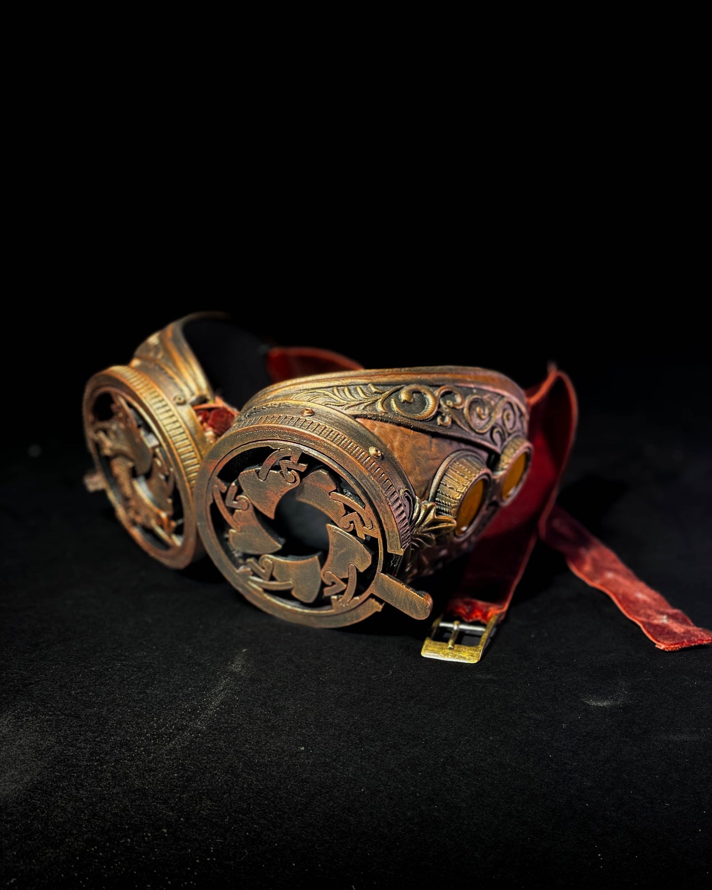 Steampunk 3D-Printed Goggles