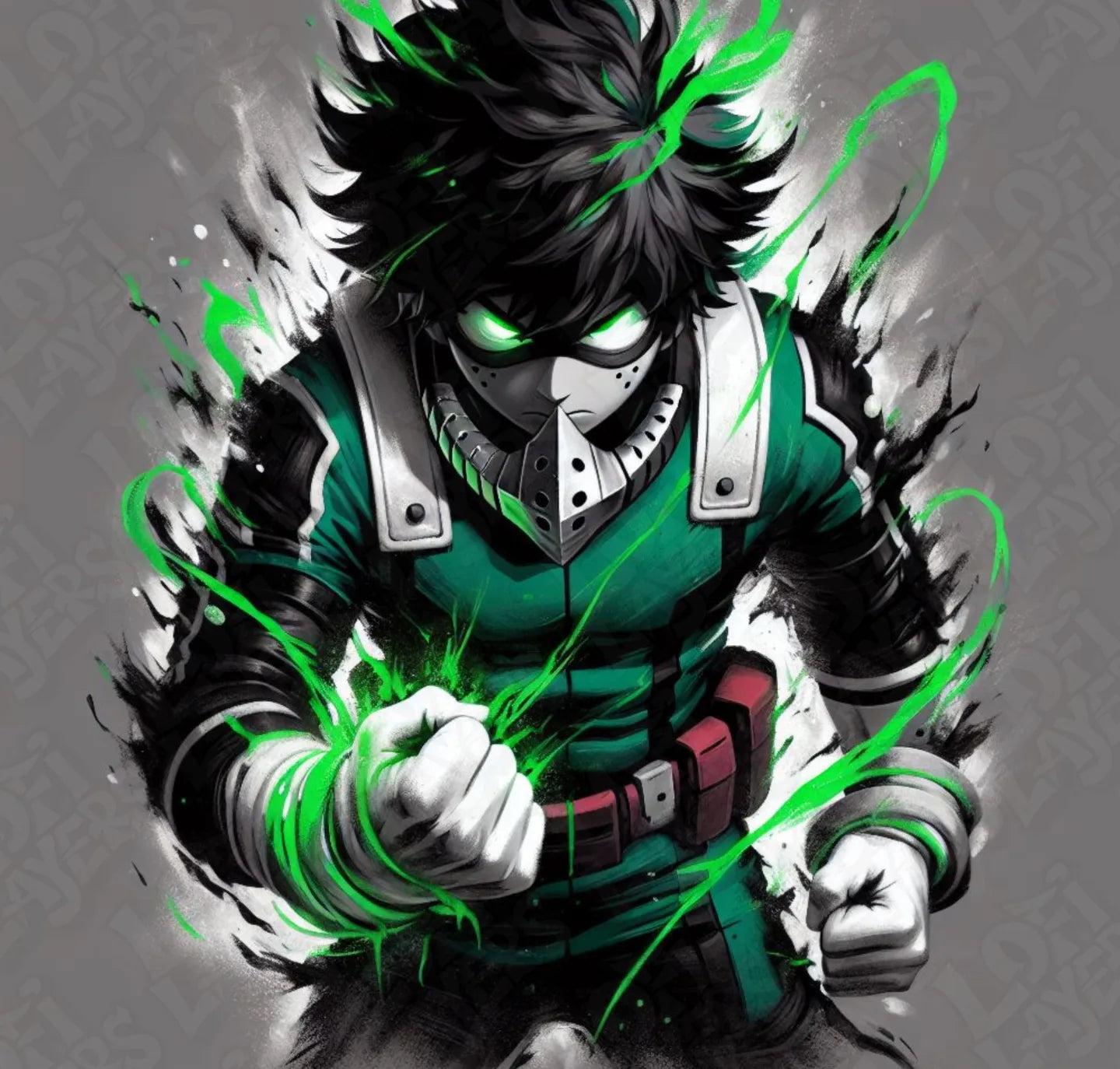 My Hero Academia Izuku "Deku" Midoriya HueForge