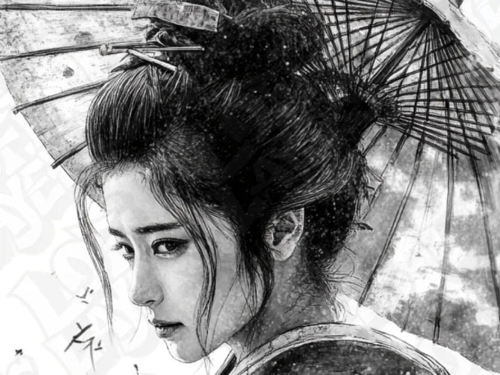 Japanese Woman HueForge