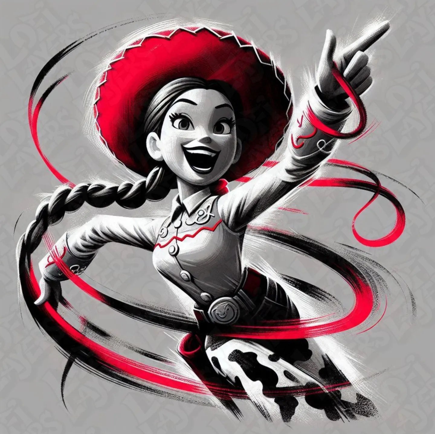 Disney Toy Story Jessie HueForge