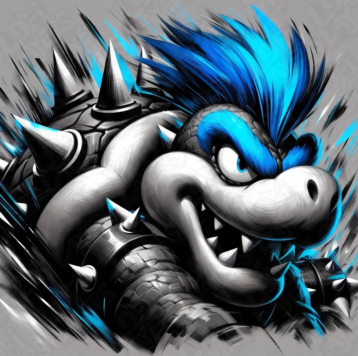 Super Mario Larry Koopa Hueforge
