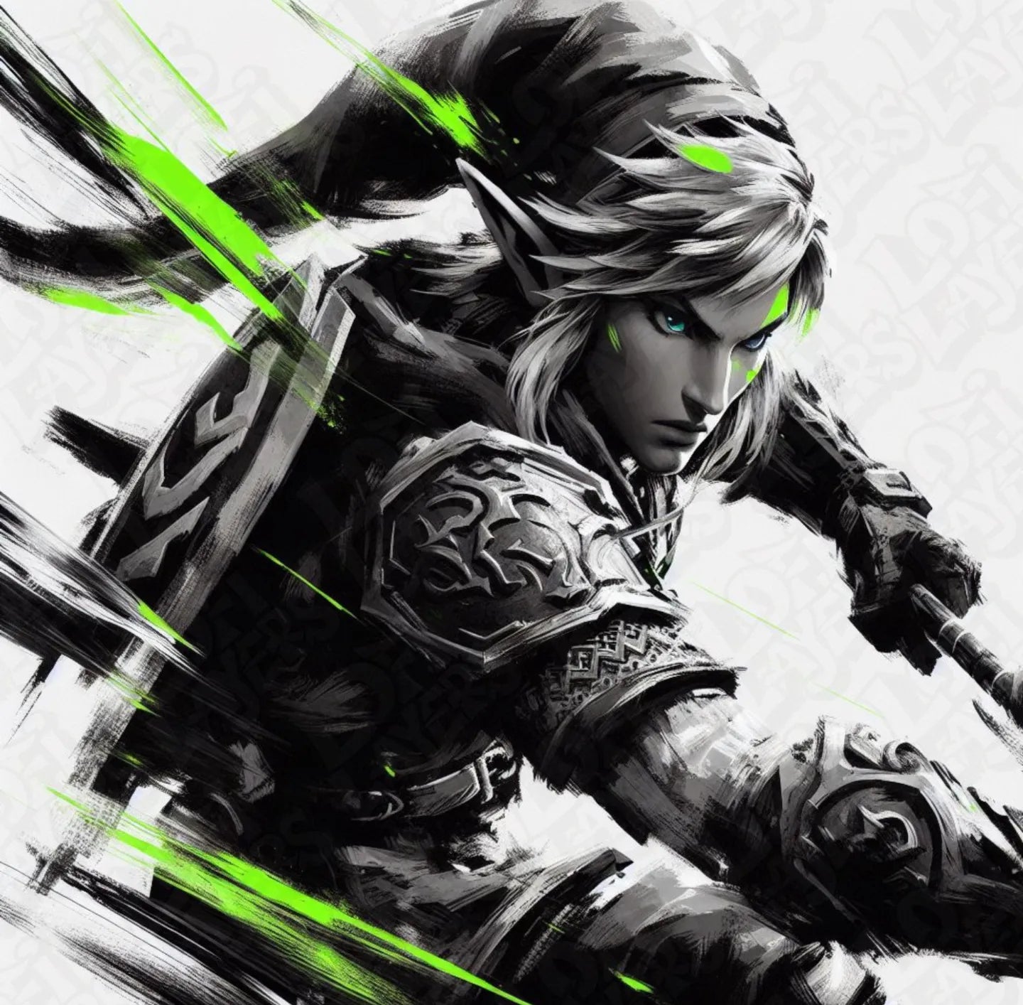 The Legend of Zelda Link HueForge