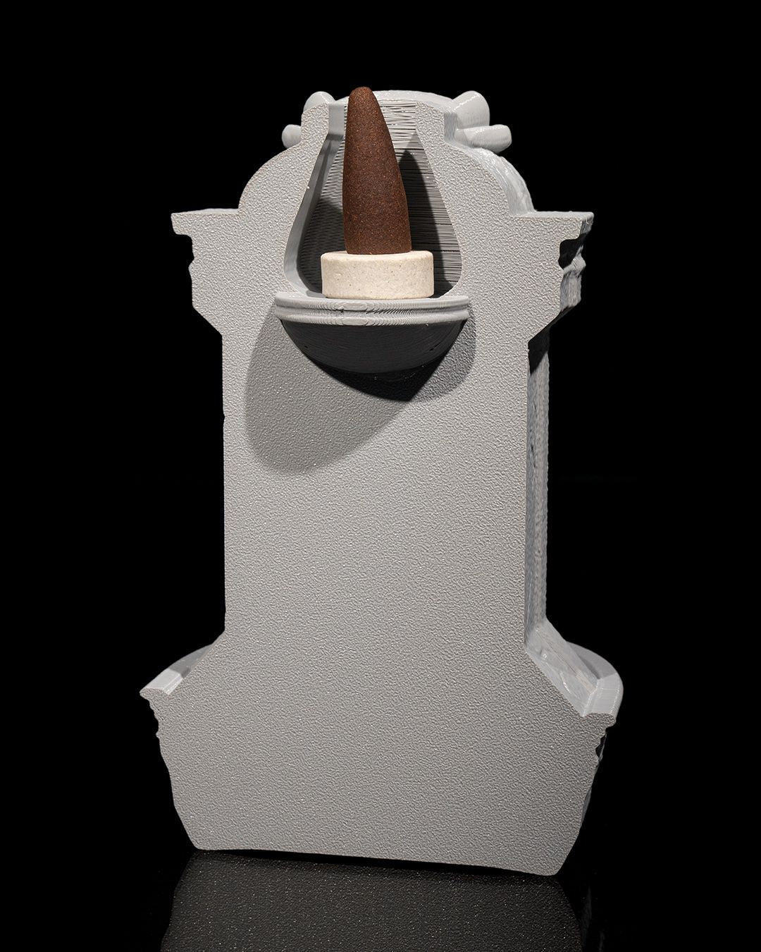 Lions Courage Fountain Backflow Burner