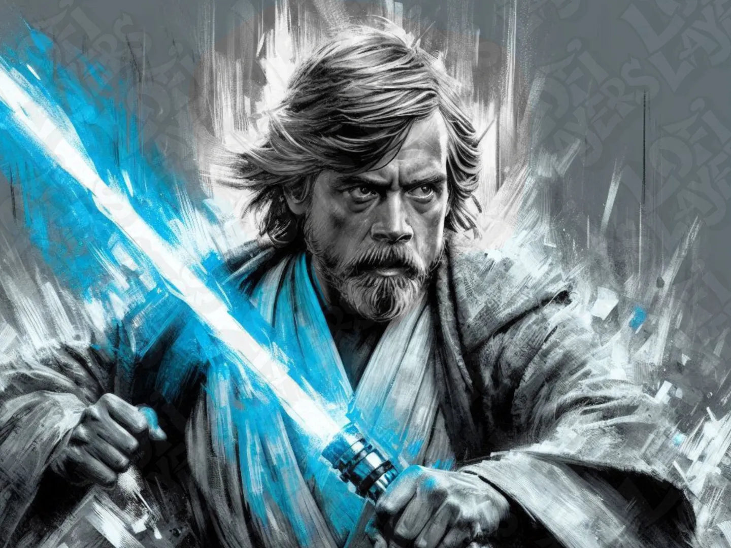 Star Wars Luke Skywalker Hueforge