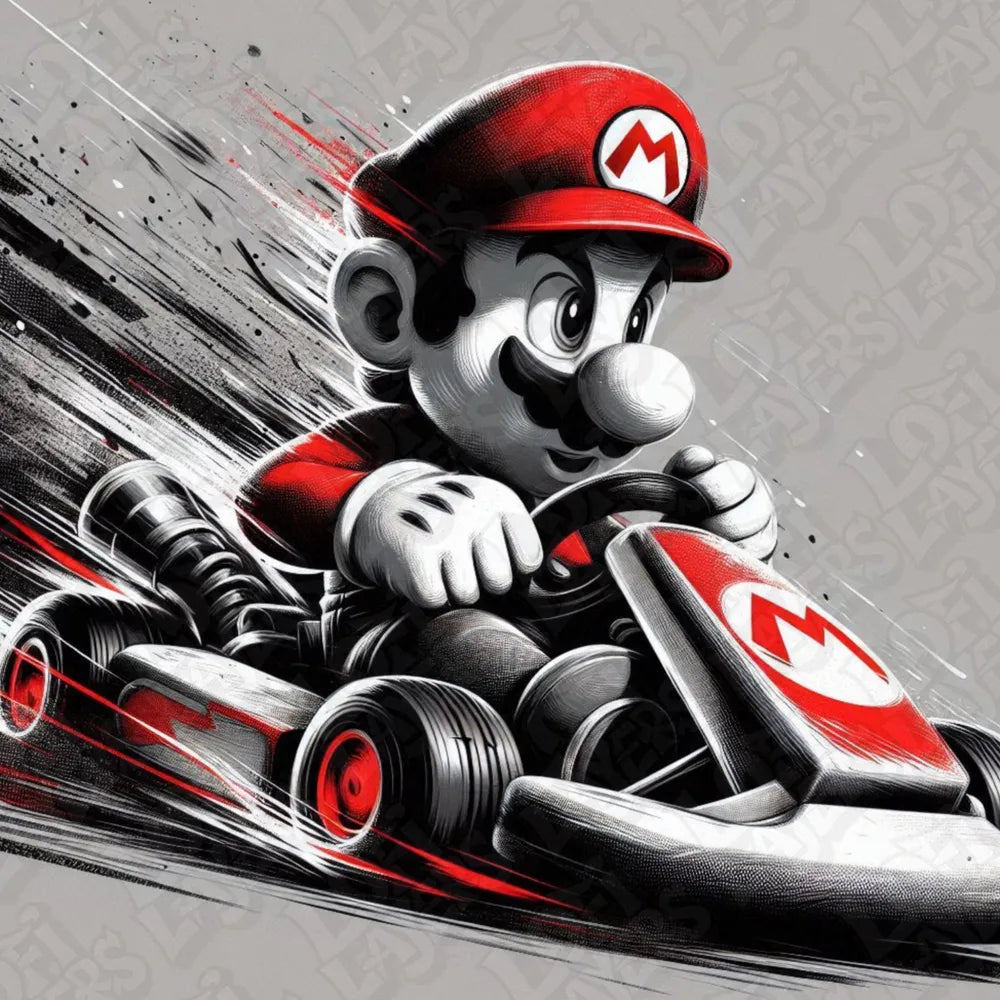 Super Mario Mario Kart Hueforge