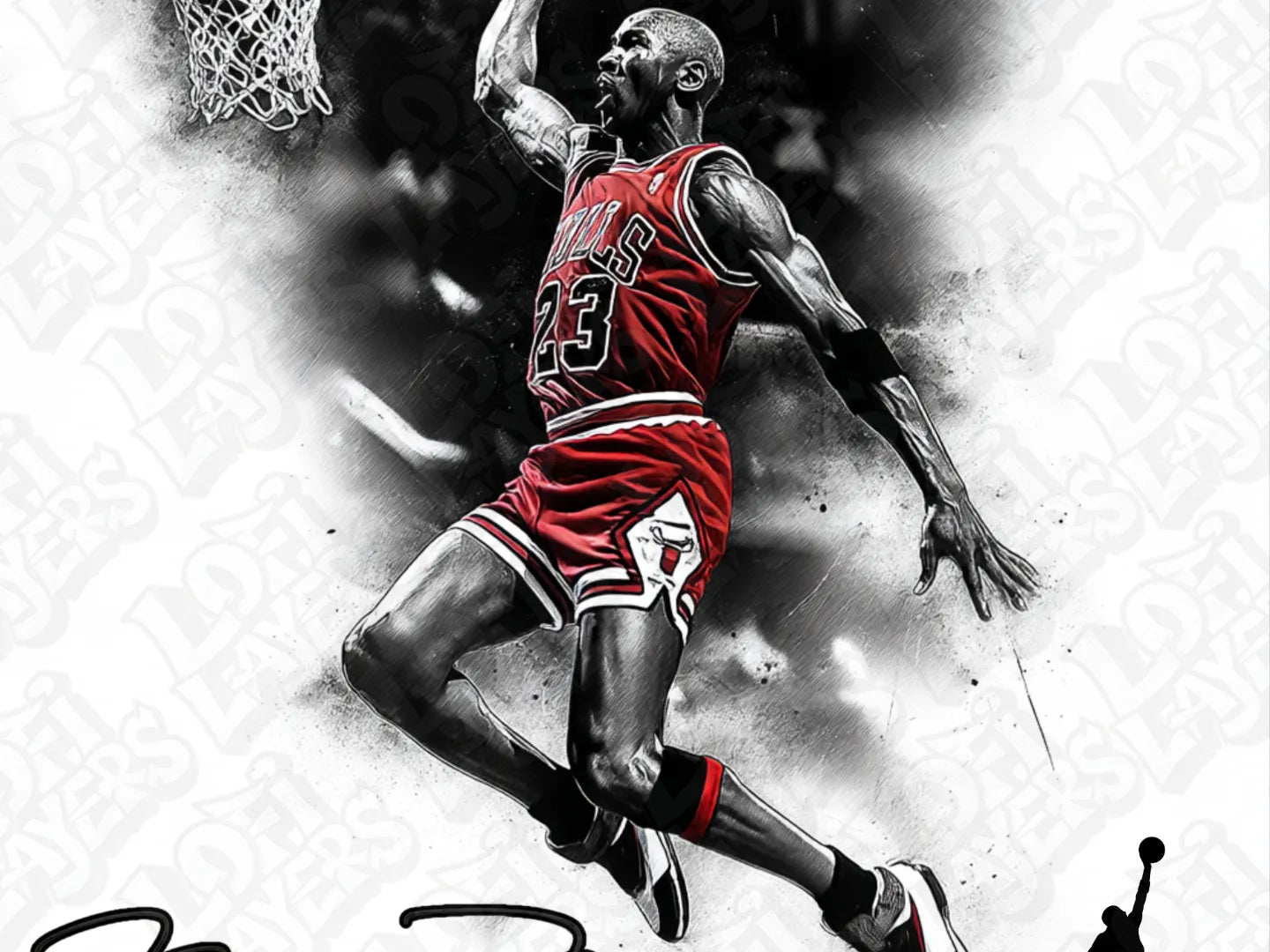 Michael Jordan HueForge