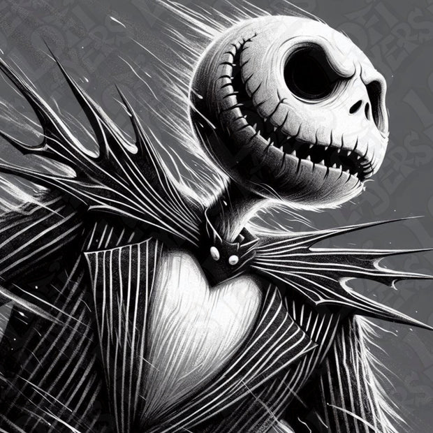 The Nightmare Before Christmas Jack Skellington HueForge