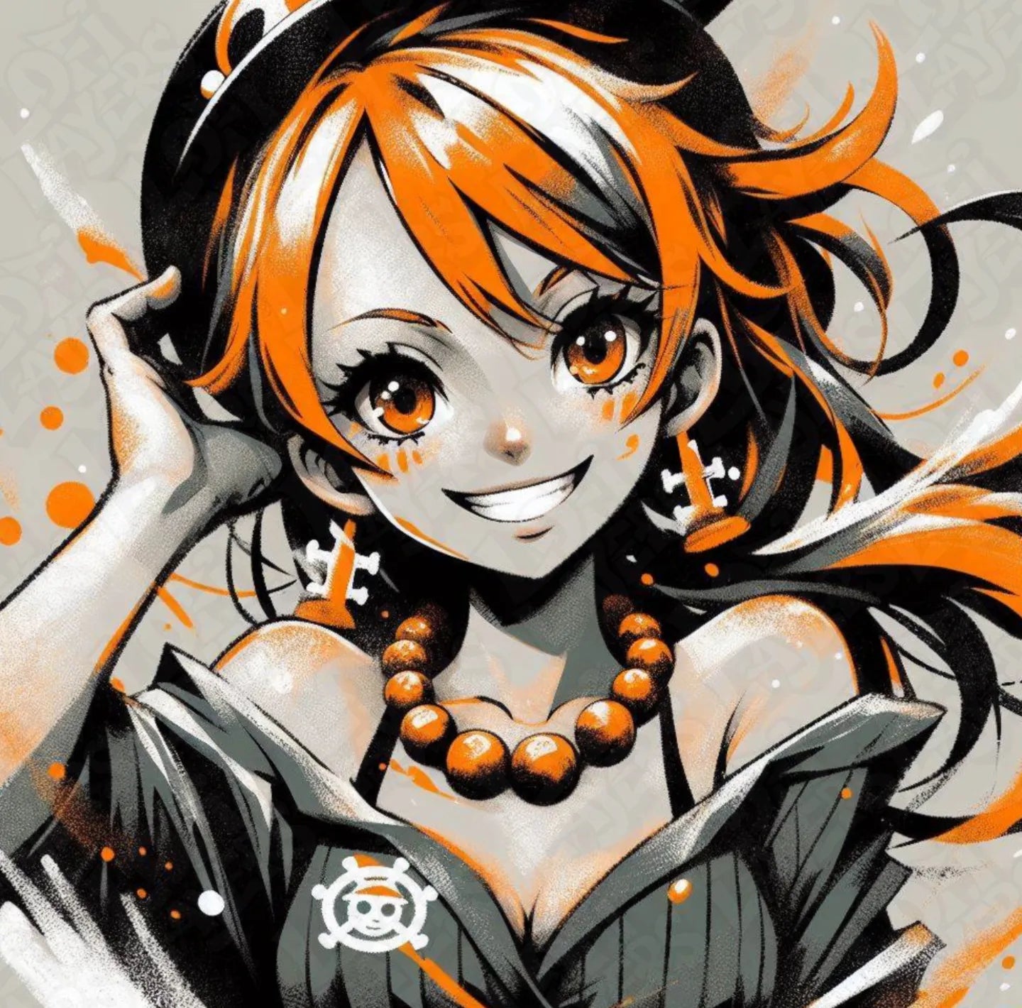 One Piece Nami HueForge