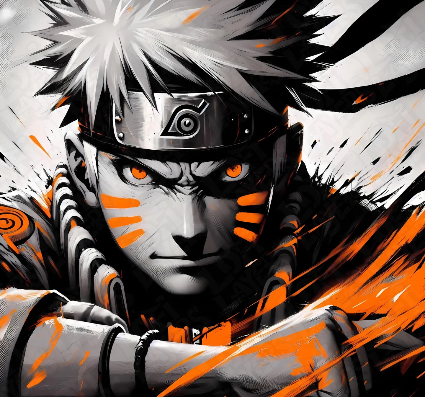 Naruto Naruto Uzumaki HueForge