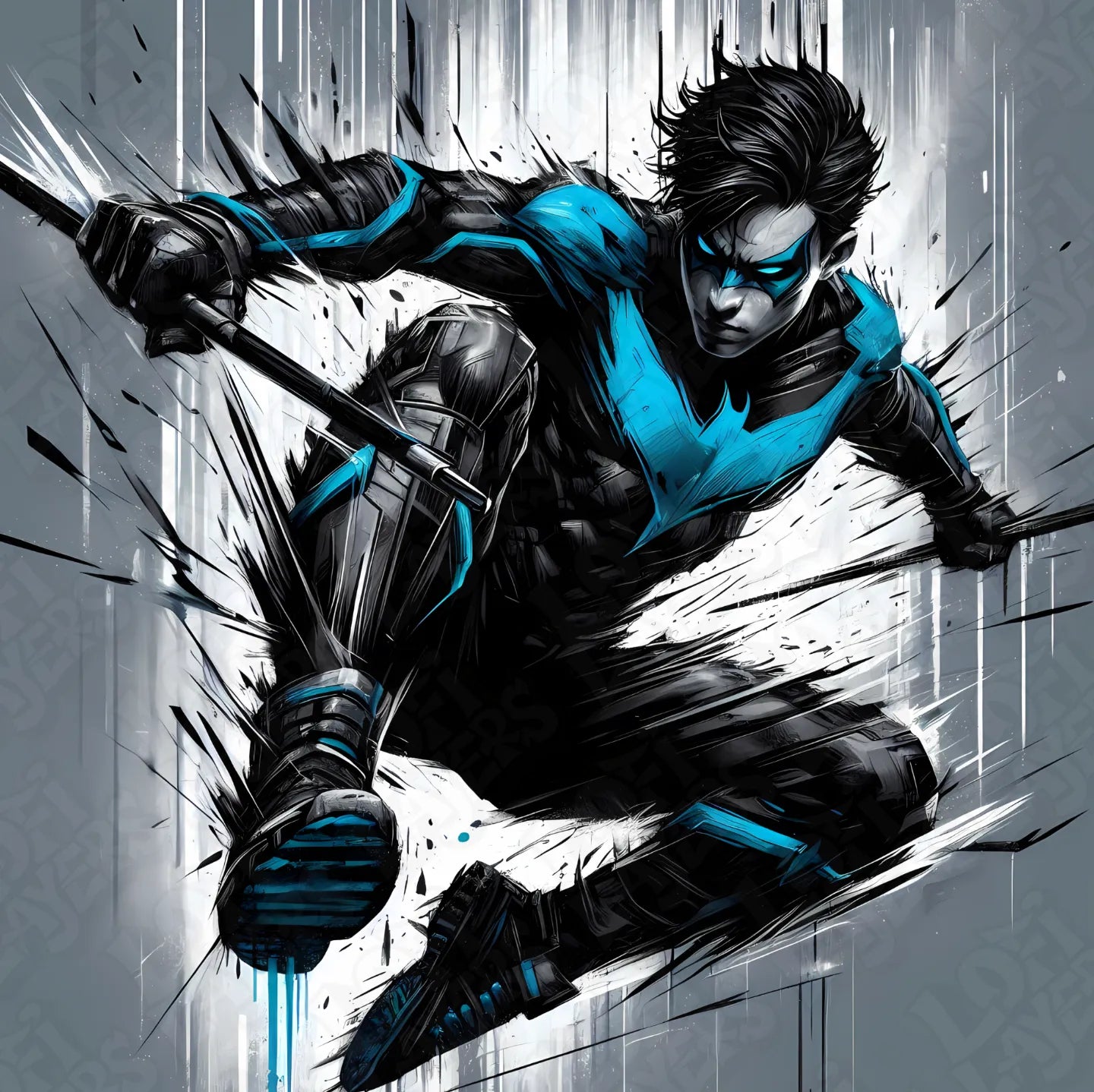DC Comics Nightwing HueForge