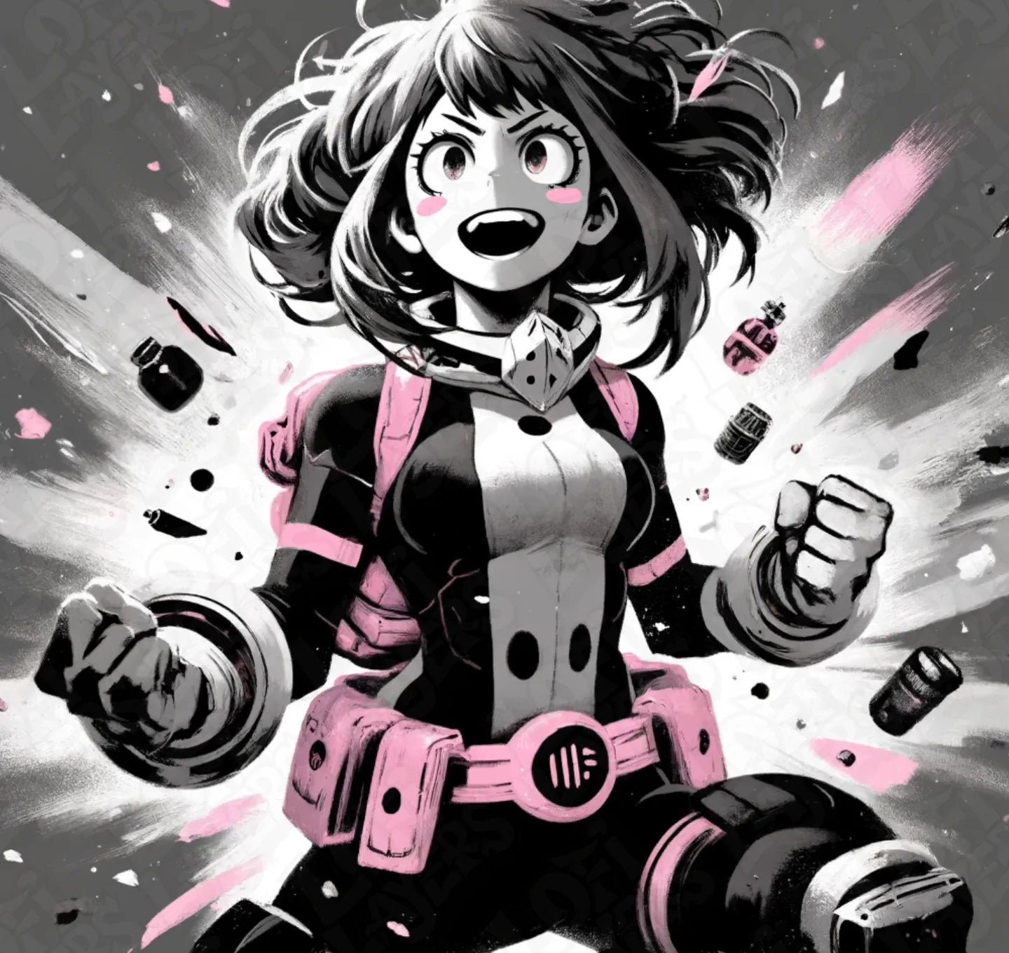 My Hero Academia Ochaco "Uravity" Uraraka HueForge