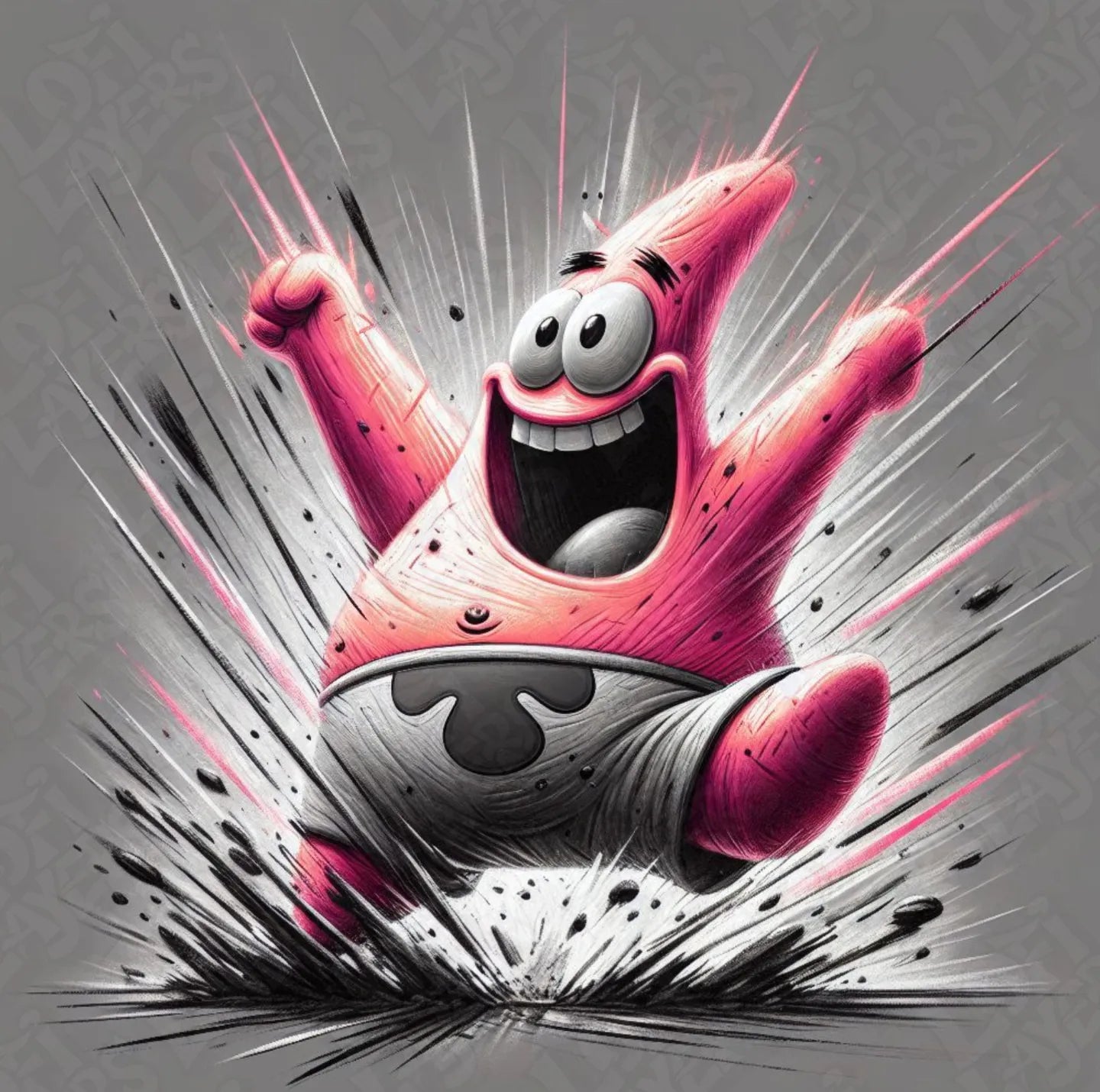 Nickelodeon Patrick Star HueForge