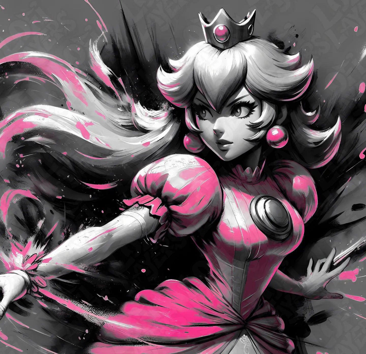 Super Mario Princess Peach Hueforge