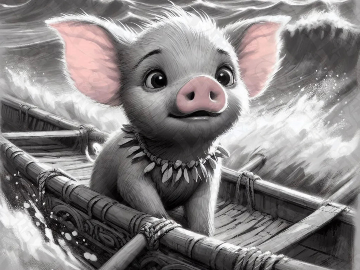 Disney Pua From Moana HueForge